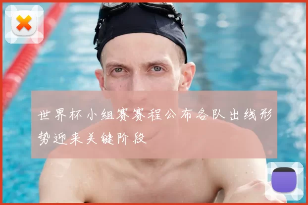 世界杯小组赛赛程公布各队出线形势迎来关键阶段